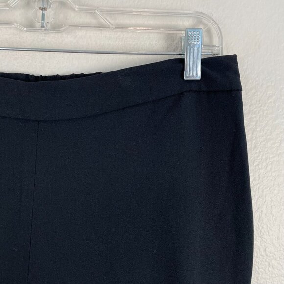 NEW Banana Republic Womens Size 10 Black Ankle Pull On Dress Pants Trousers - Picture 2 of 10
